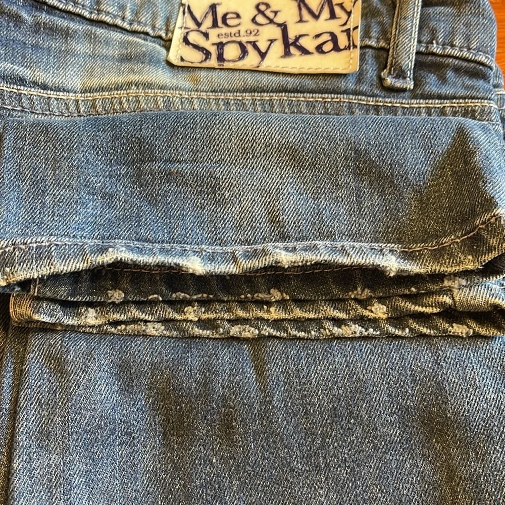 Spykar W32 Blue Stretch Slim Fit Jeans Mid Rise 31” Inseam - Picture 12 of 12